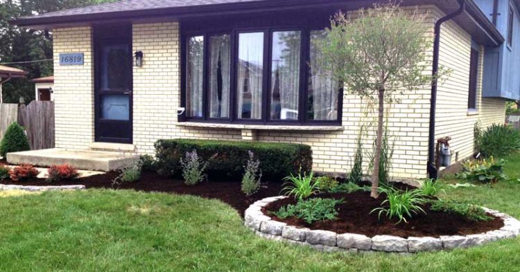 Black Trimmed House